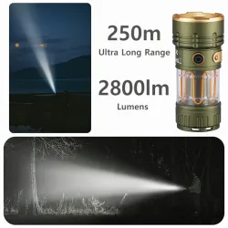Lanterne de camping LED ultra lumineuse NATUREHIKE - Rechargeable et étanche